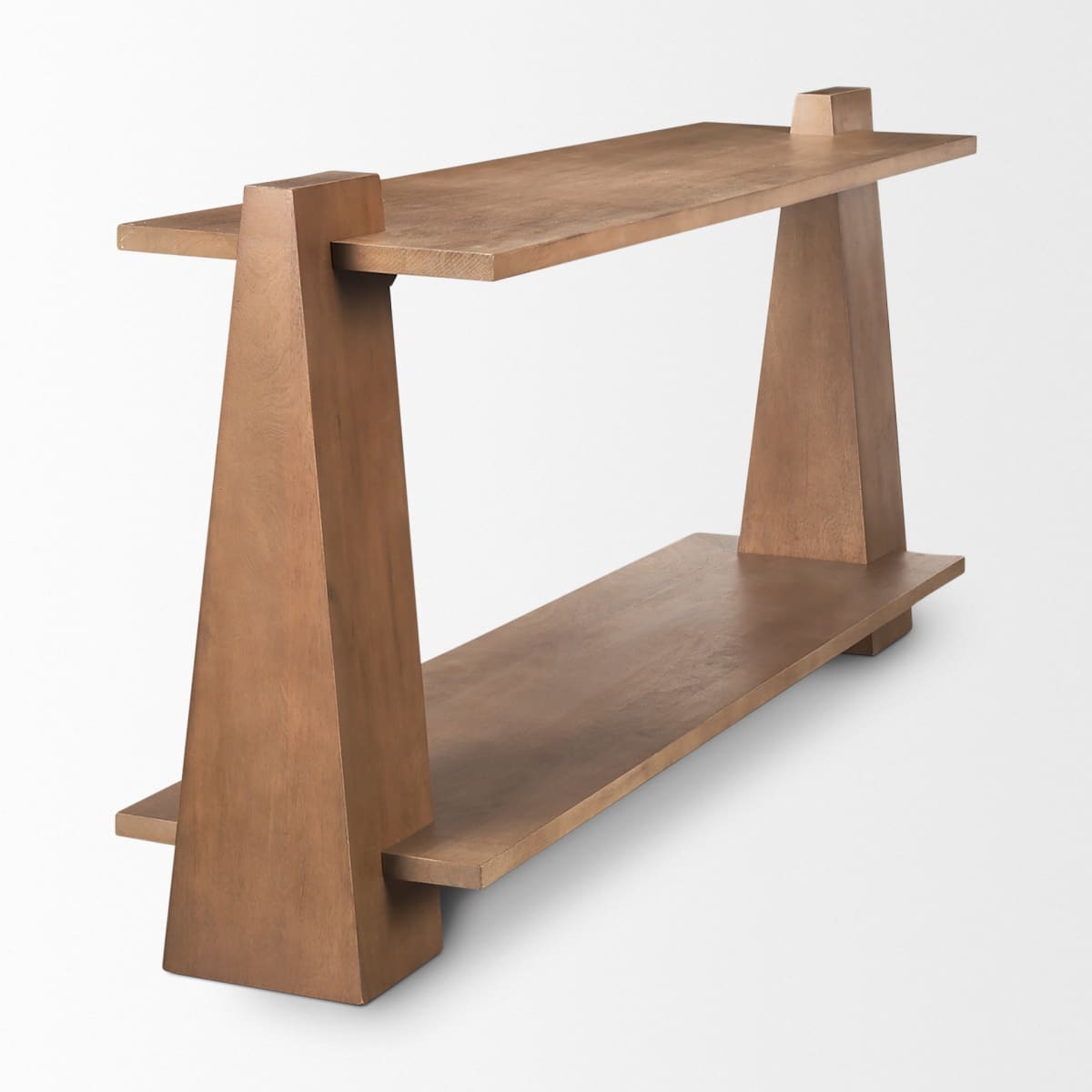 Eula Console Table Brown Wood - console-tables