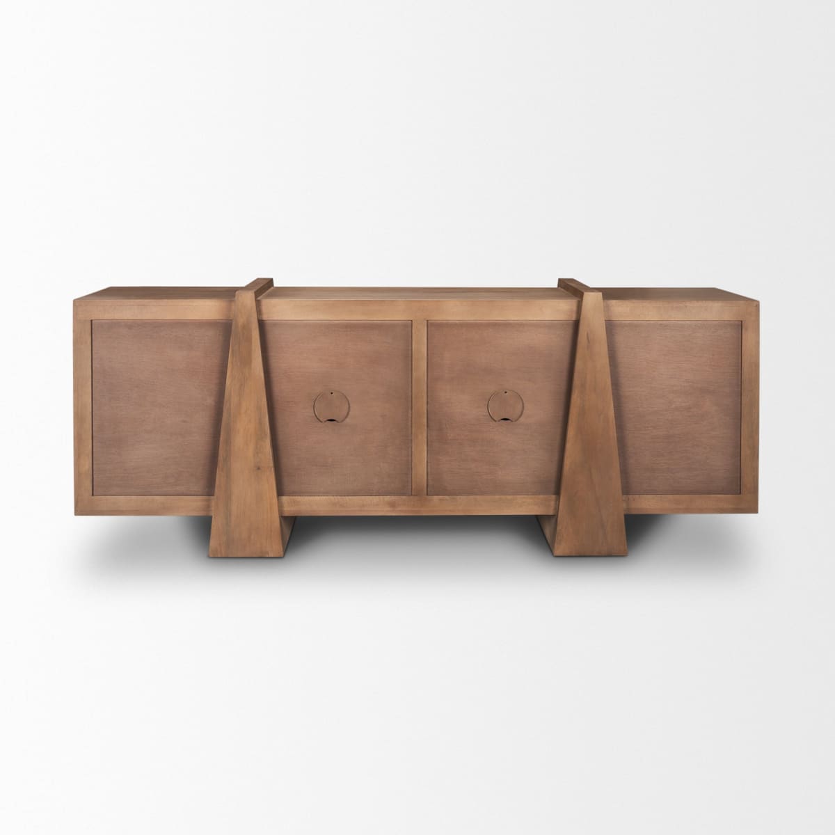 Eula Sideboard Brown Wood - sideboards-and-buffets