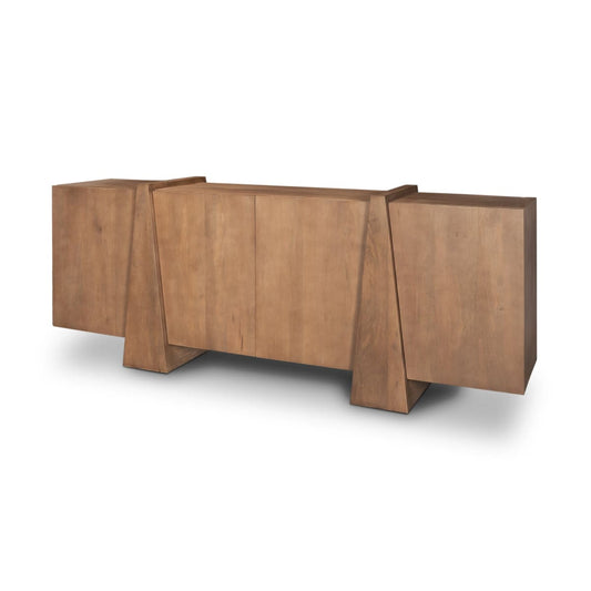 Eula Sideboard Brown Wood - sideboards-and-buffets