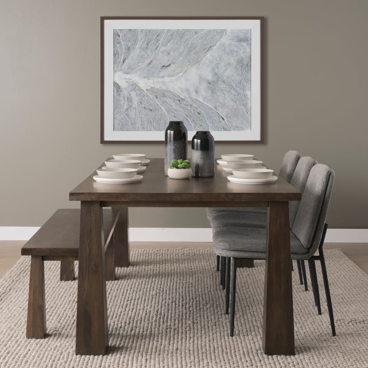 Eve Dining Chair Gray - dining-chairs