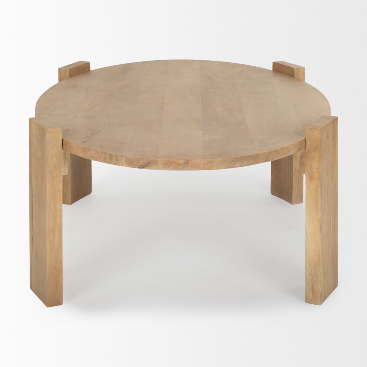 Evelyn Coffee Table Light Brown Wood | Oblong - coffee-tables