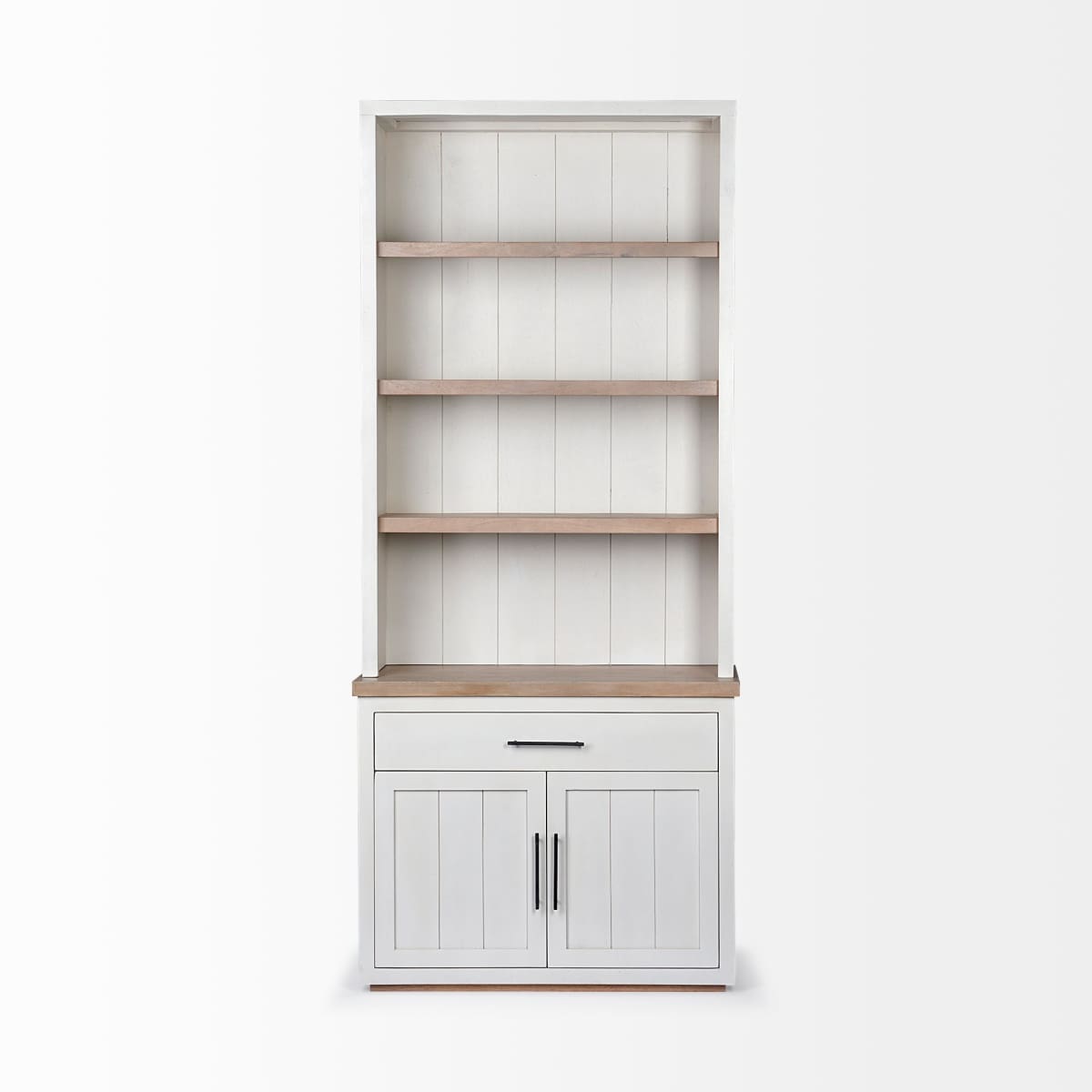 Fairview Shelving Unit White Wood | Brown Wood - shelving