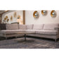 Feather Left Sectional Sofa - Dovetail Linen - lh-import-sectionals