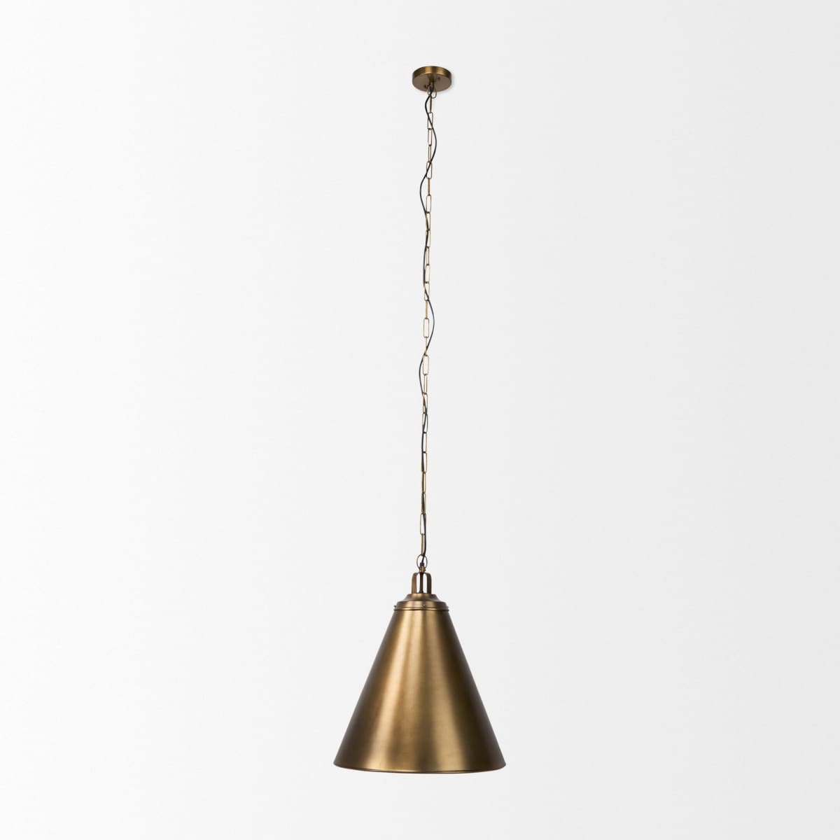 Fenton Pendant Light Gold Shade | Gold Metal - pendant-light