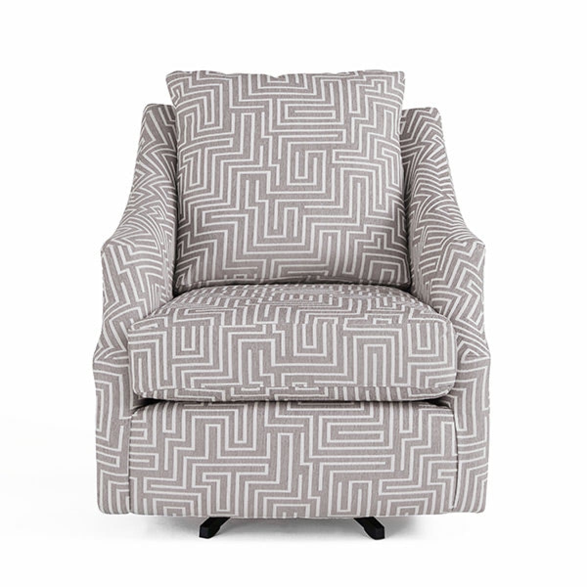 Flutter Modern Swivel Glider Chair - accent-chairs