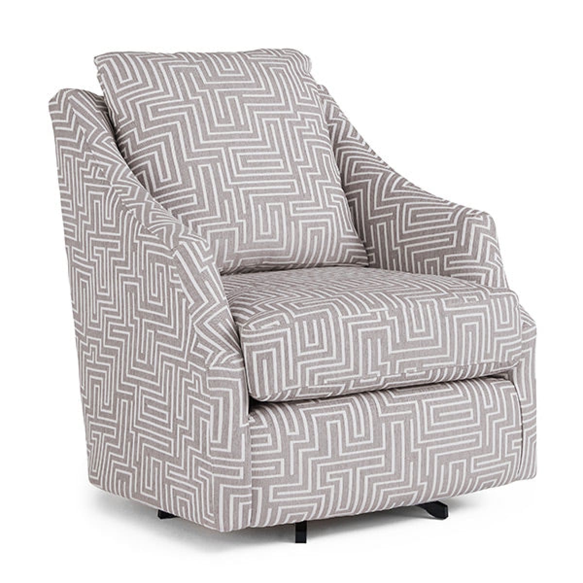 Flutter Modern Swivel Glider Chair - accent-chairs