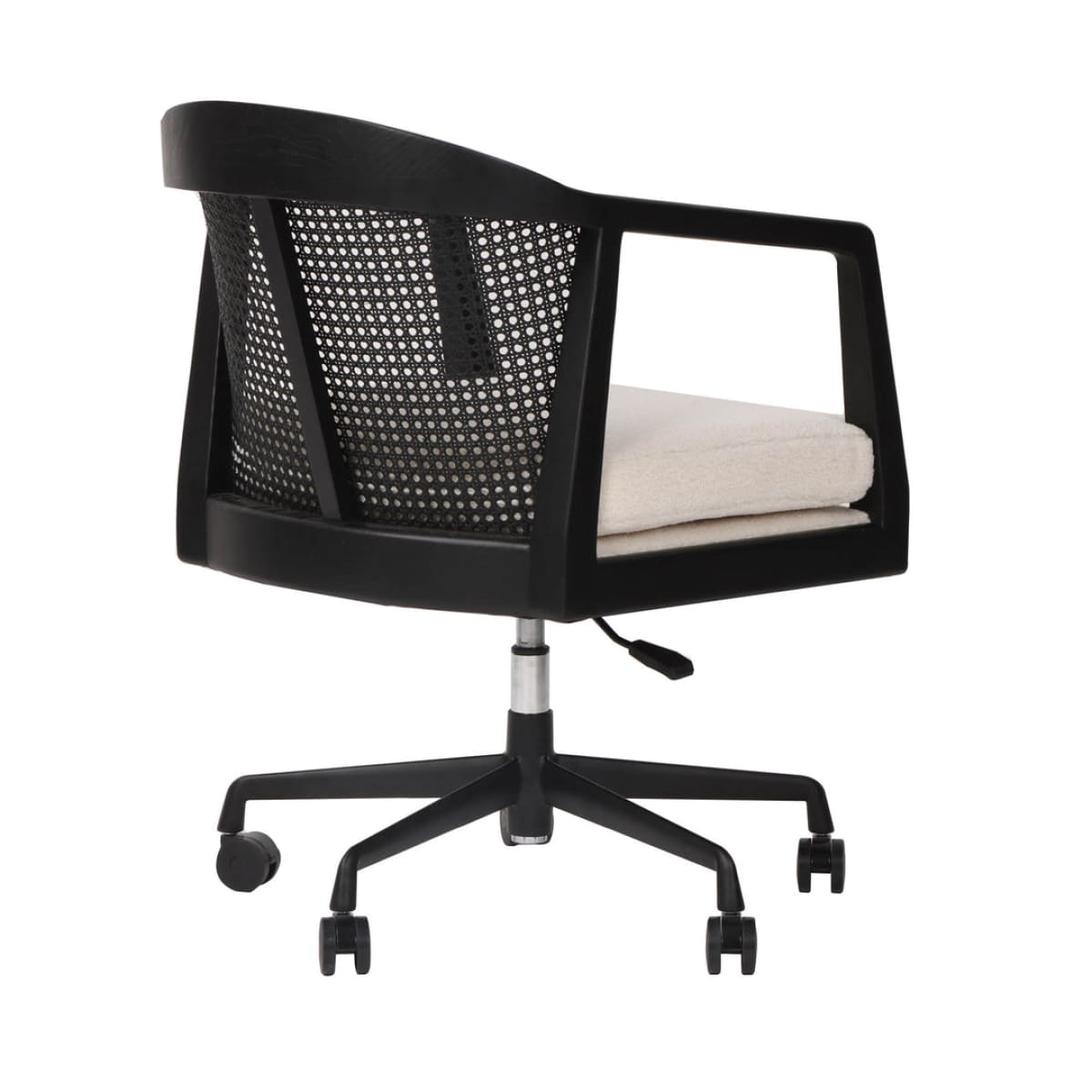 Francisco Office Chair - Wooly White - lh-import-office-chairs