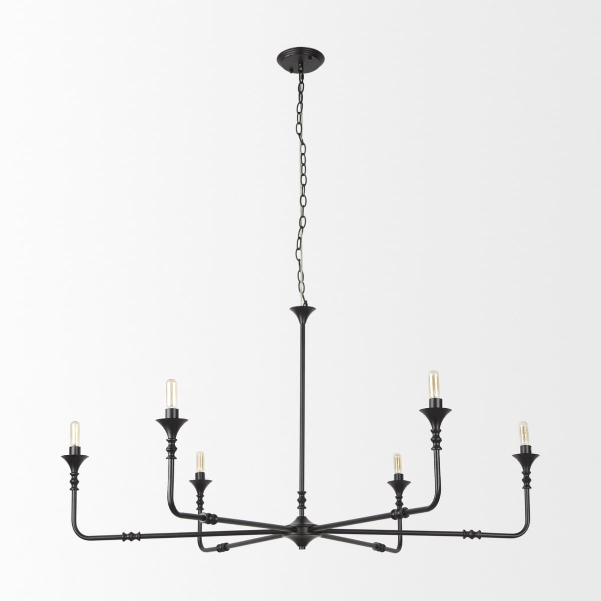 Gabriel Chandelier Matte Black | 48 - chandeliers