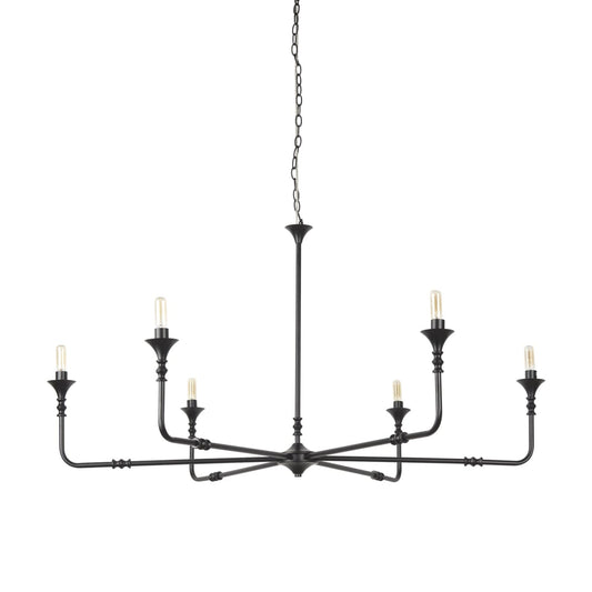 Gabriel Chandelier Matte Black | 48 - chandeliers