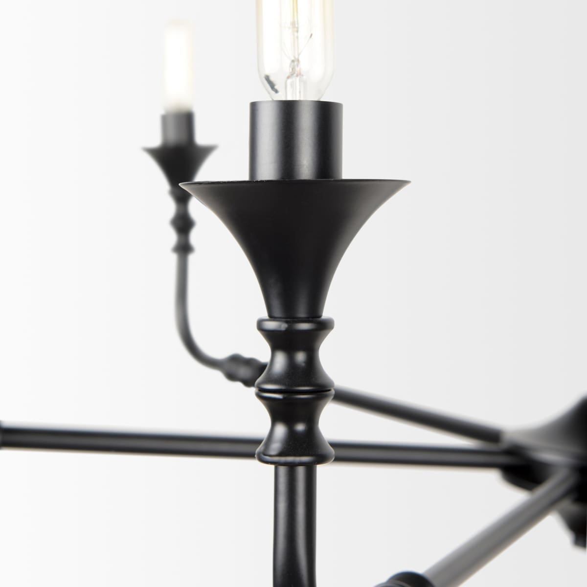 Gabriel Chandelier Matte Black | Small - chandeliers