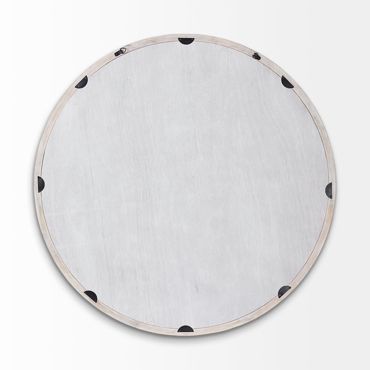 Gambit Wall Mirror White Wash Wood | 46 Round - wall-mirrors-grouped