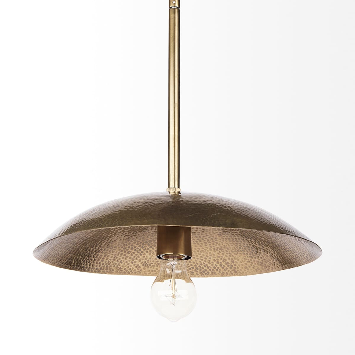 Garnet Pendant Light Gold Metal - pendant-light