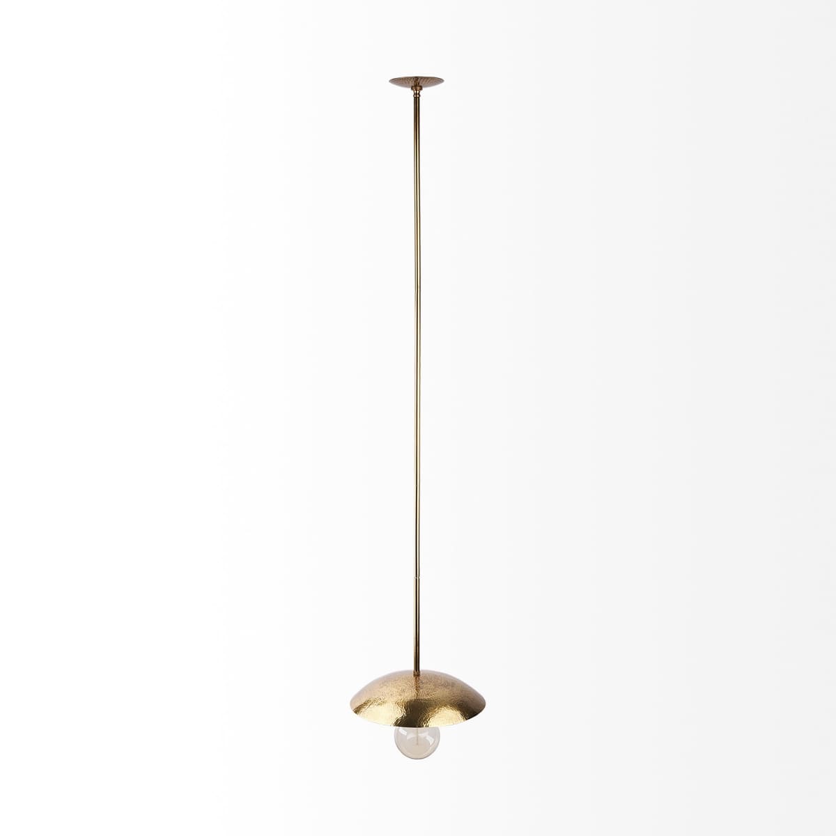 Garnet Pendant Light Gold Metal - pendant-light