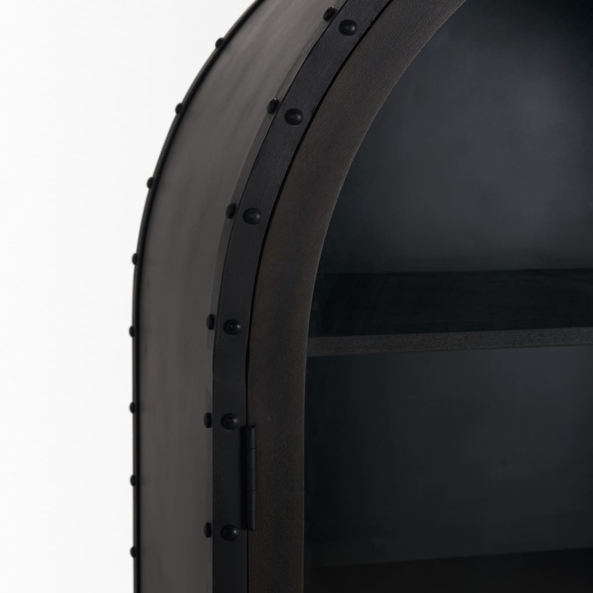 Gehry Cabinet Black Metal - cabinets