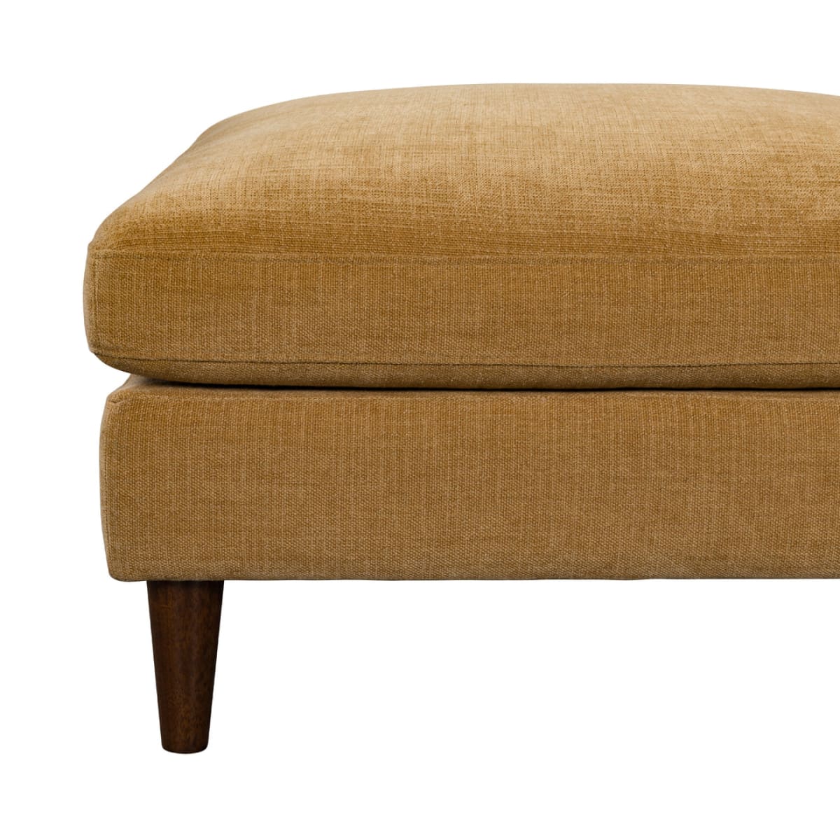 Gemma Ottoman - Mustard - lh-import-ottoman