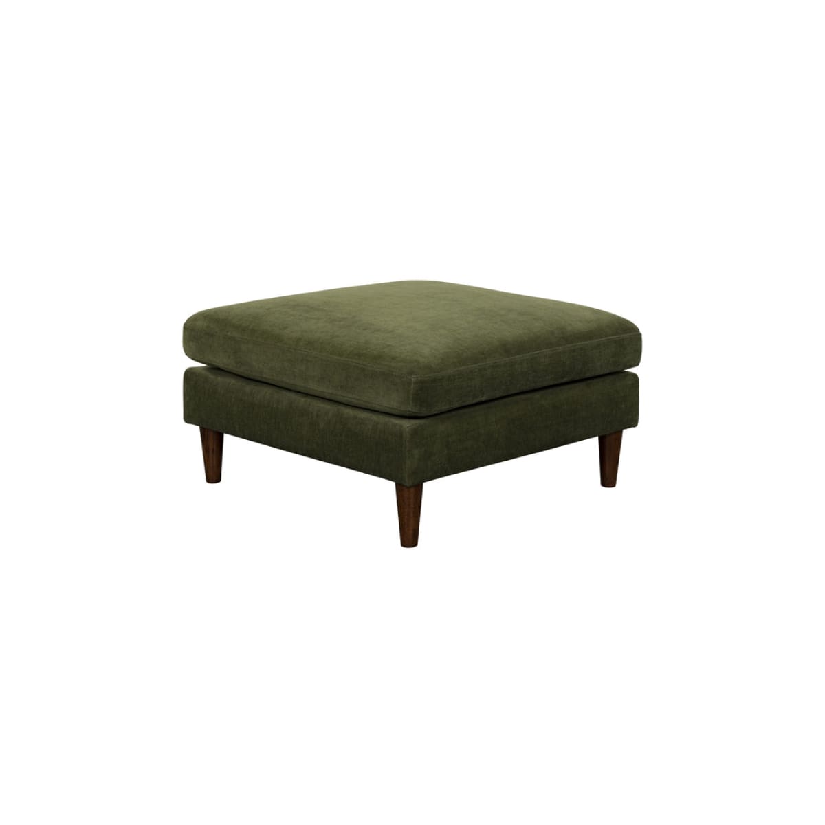 Gemma Ottoman - Olive - lh-import-ottoman