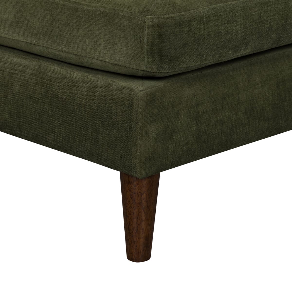 Gemma Ottoman - Olive - lh-import-ottoman