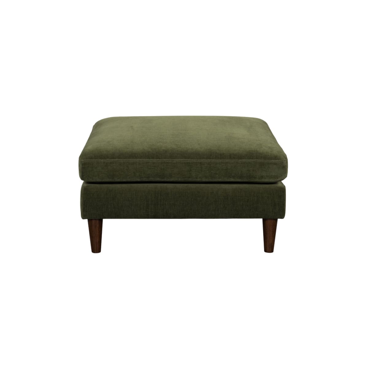 Gemma Ottoman - Olive - lh-import-ottoman