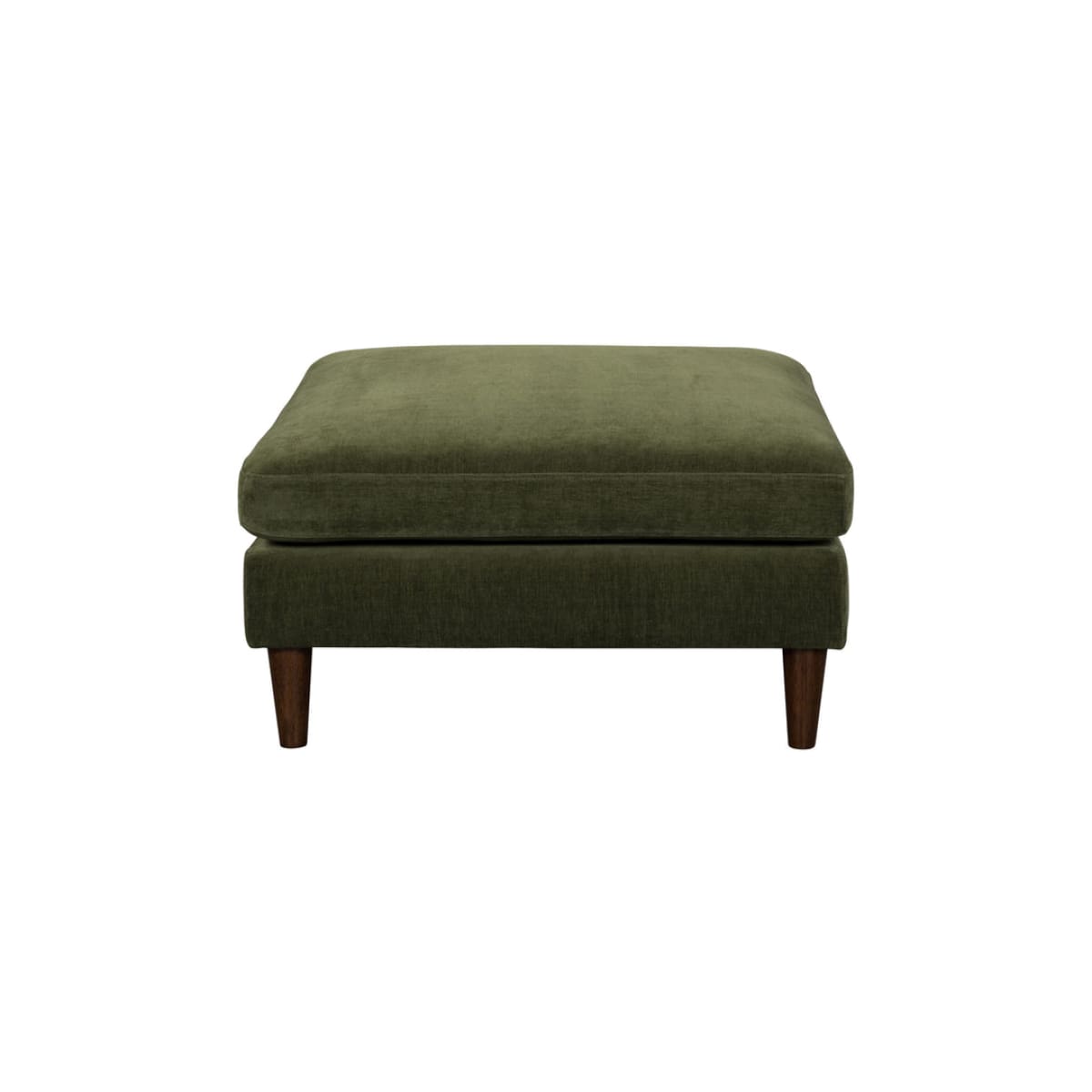 Gemma Ottoman - Olive - lh-import-ottoman