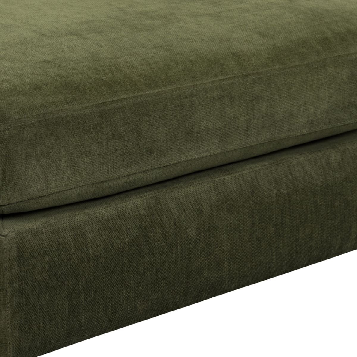 Gemma Ottoman - Olive - lh-import-ottoman