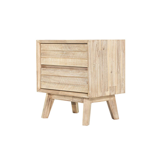 Gia 2 Drawer Nightstand - Light Driftwood - lh-import-nightstands