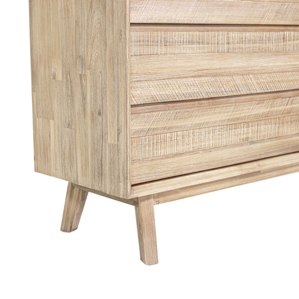 Gia 6 Drawer Dresser - Light Driftwood - lh-import-dressers