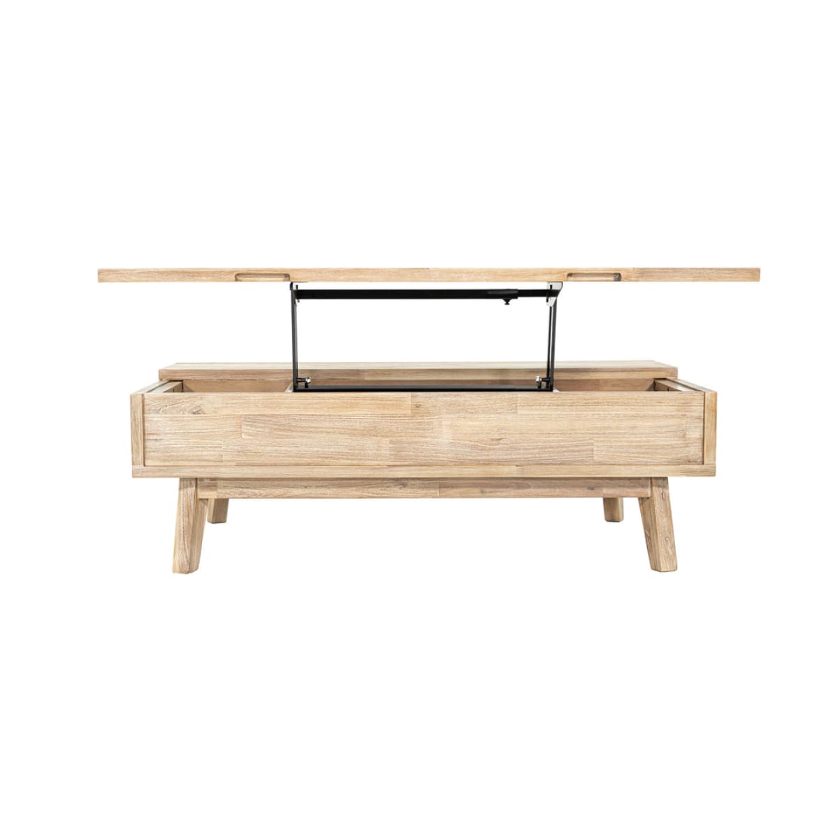 Gia Coffee Table W/ Lift Top - Light Driftwood - lh-import-coffee-tables