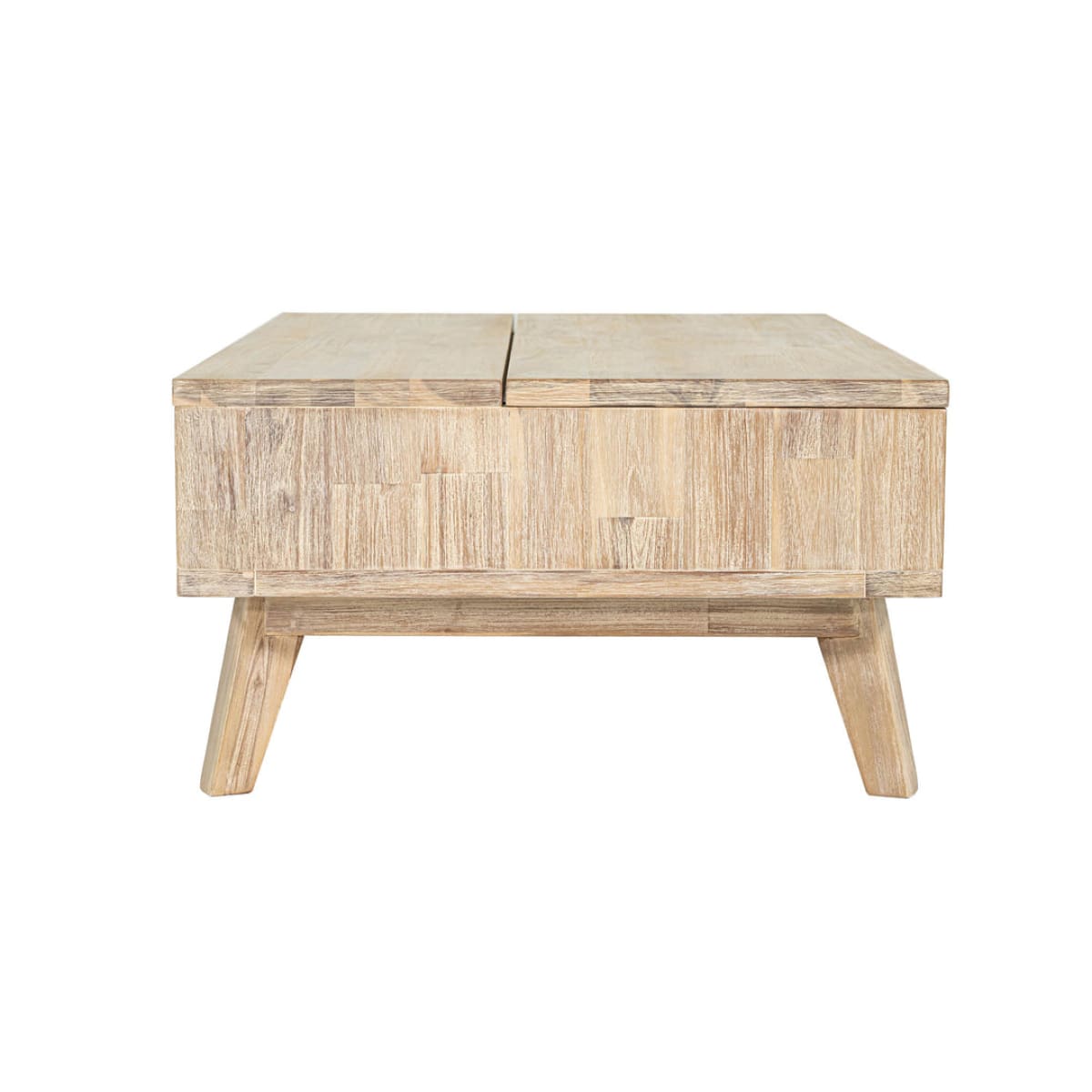 Gia Coffee Table W/ Lift Top - Light Driftwood - lh-import-coffee-tables