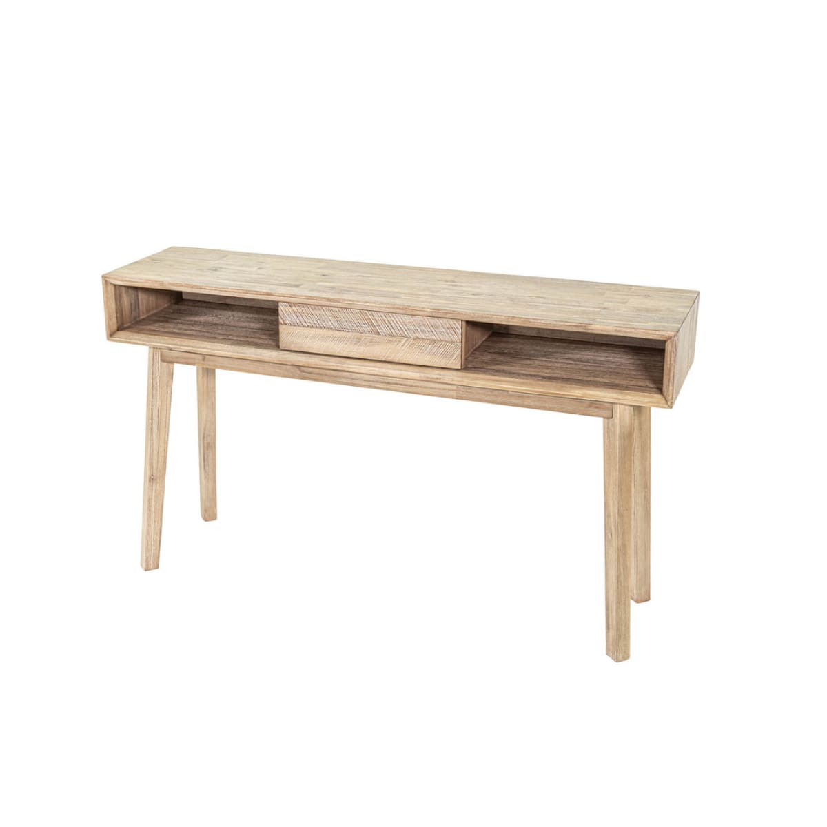 Gia Console Table - Light Driftwood - lh-import-console-tables