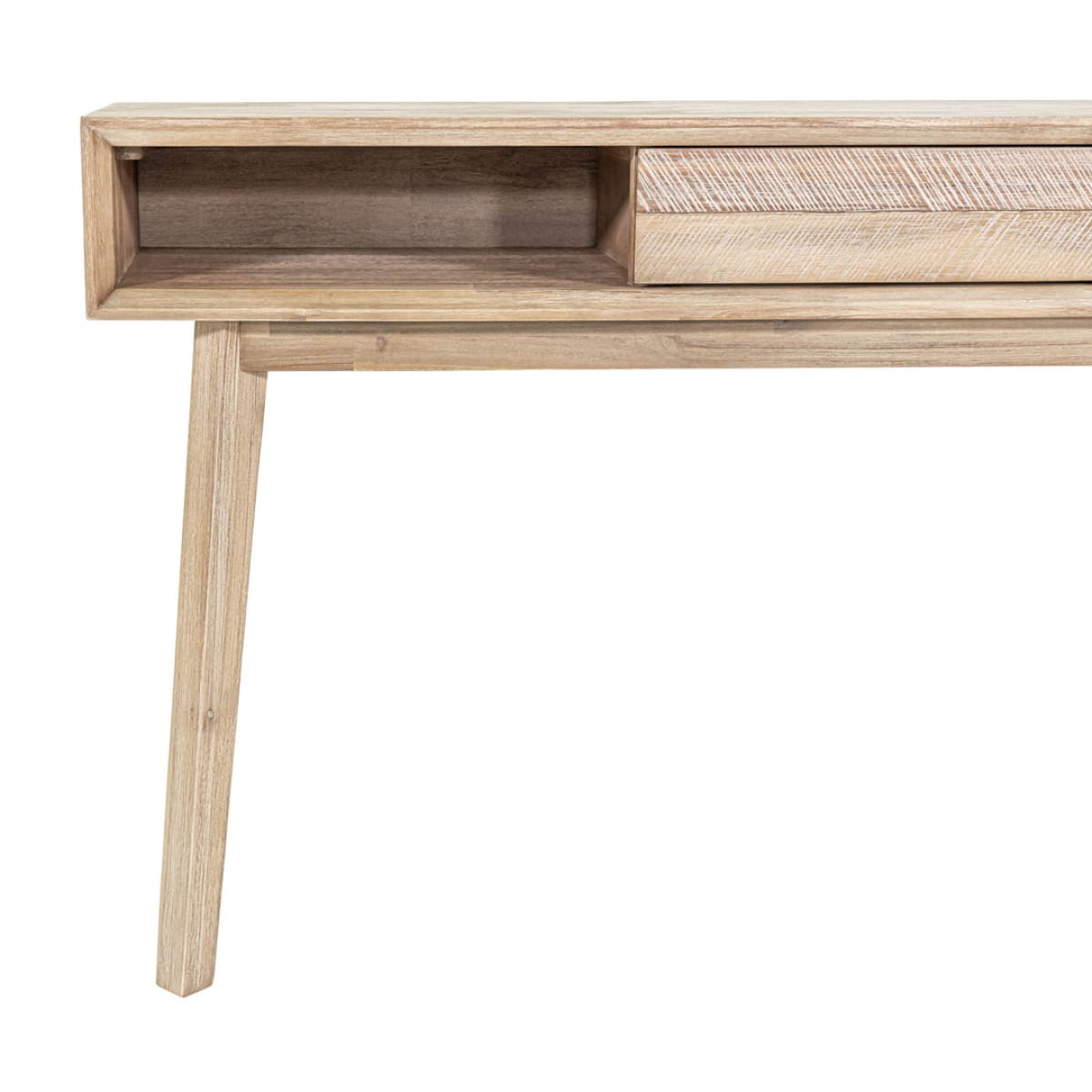 Gia Console Table - Light Driftwood - lh-import-console-tables