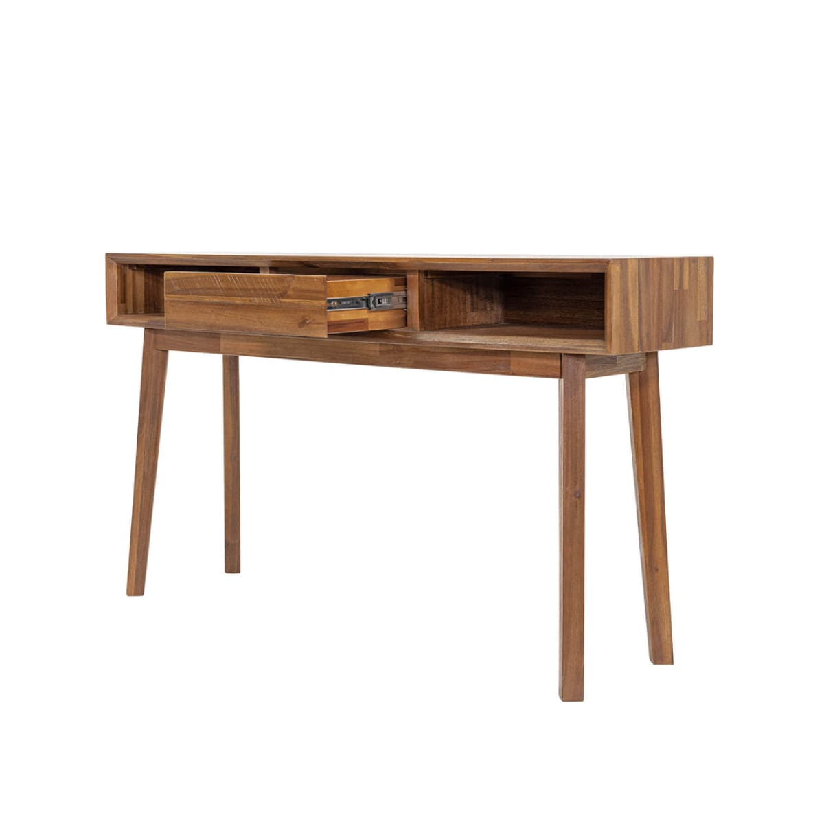 Gia Console Table - Warm Pecan - lh-import-console-tables