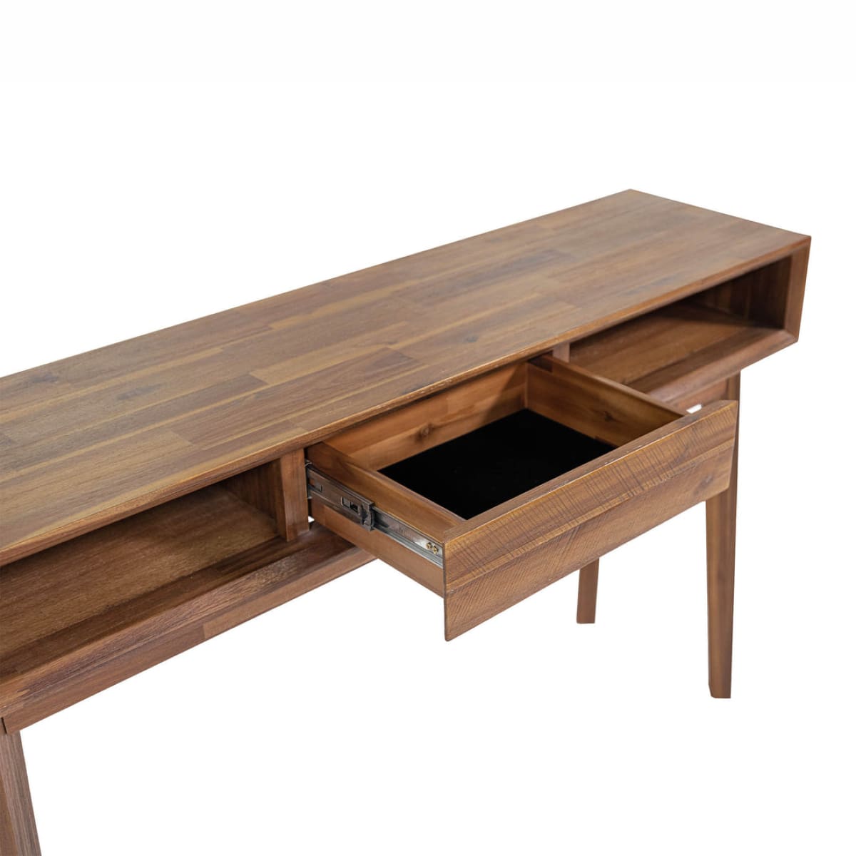 Gia Console Table - Warm Pecan - lh-import-console-tables