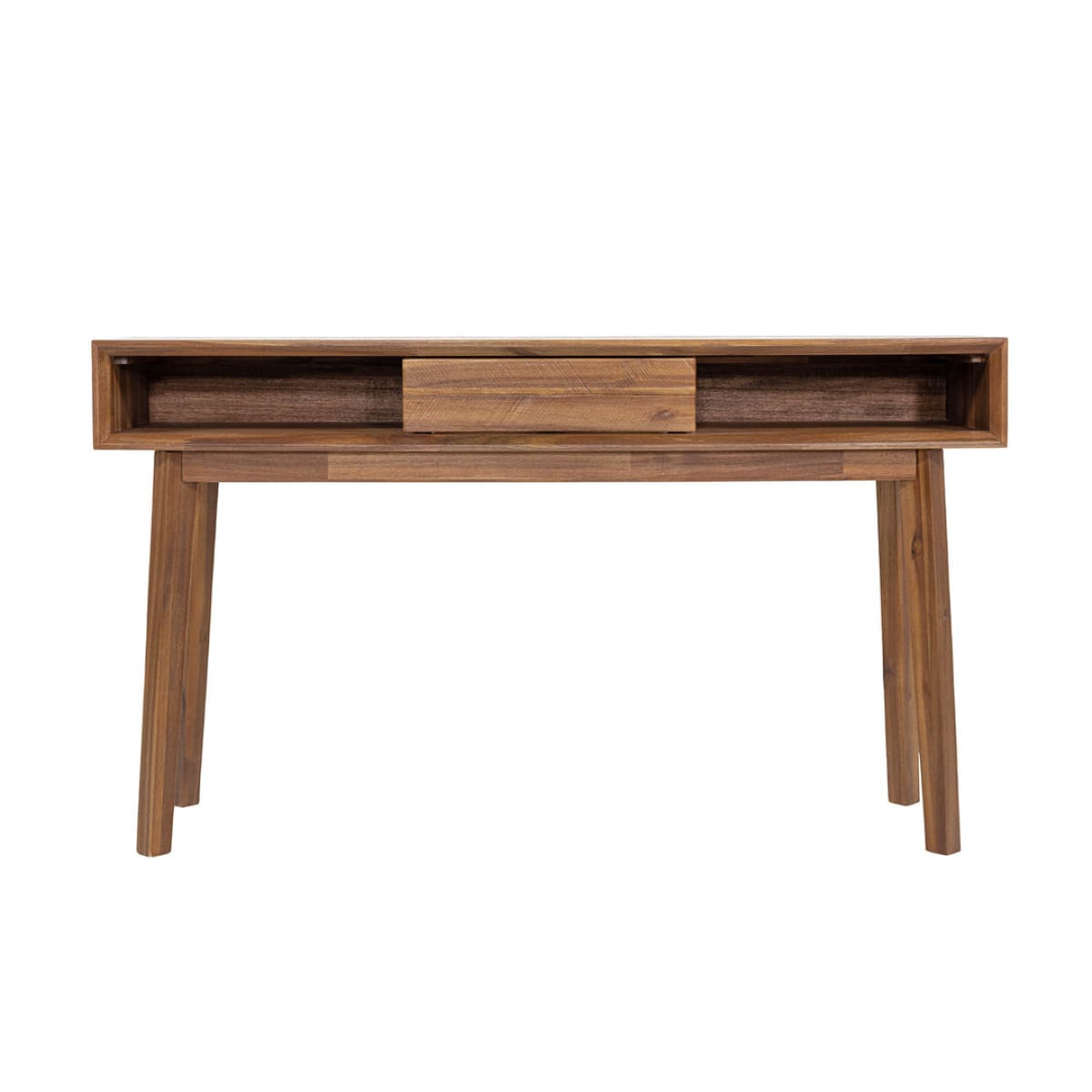 Gia Console Table - Warm Pecan - lh-import-console-tables