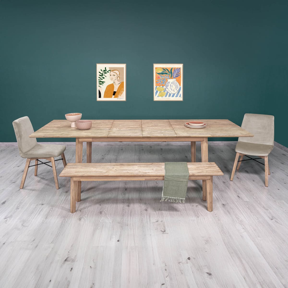 Gia Extension Dining Table - lh-import-dining-tables