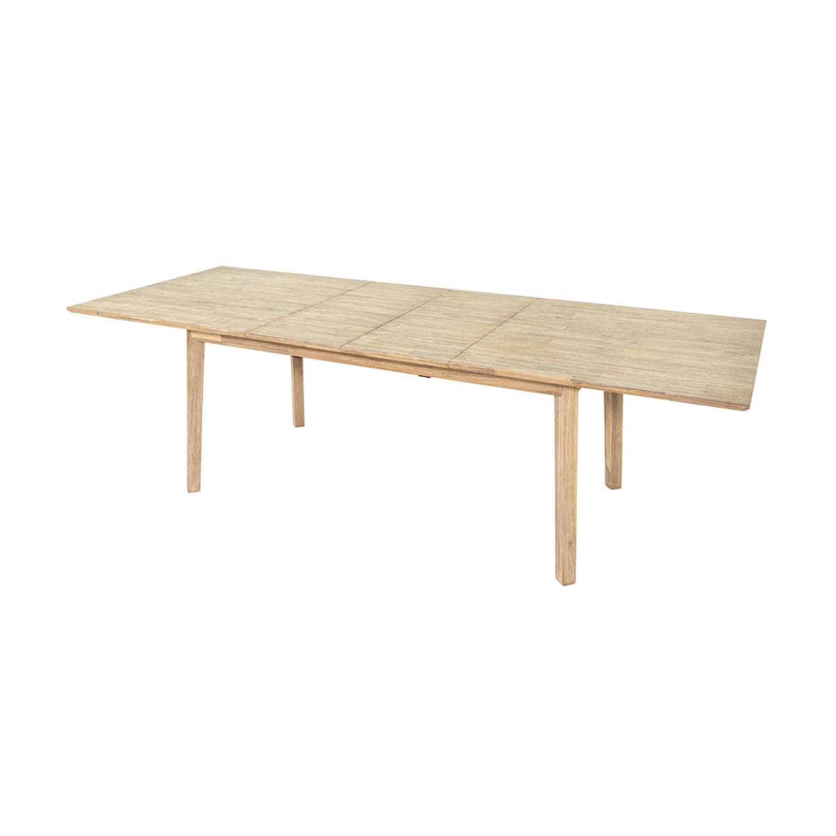 Gia Extension Dining Table - Light Driftwood - lh-import-dining-tables