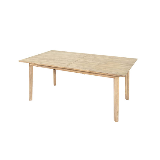 Gia Extension Dining Table - Light Driftwood - lh-import-dining-tables