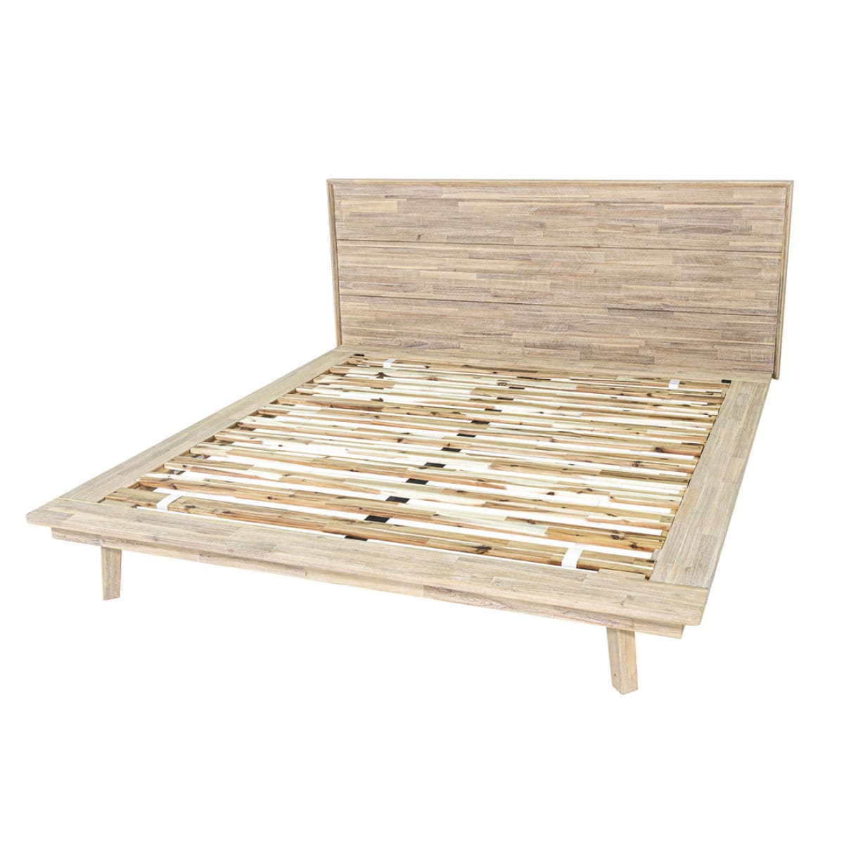 Gia King Bed - Light Driftwood - lh-import-beds