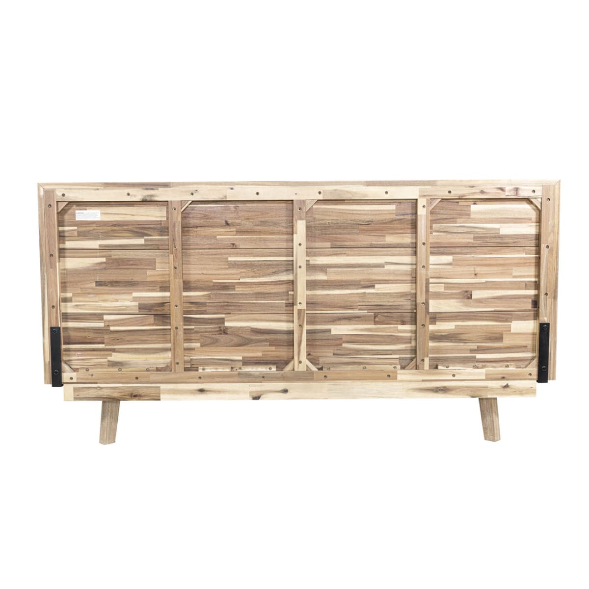 Gia King Bed - Light Driftwood - lh-import-beds