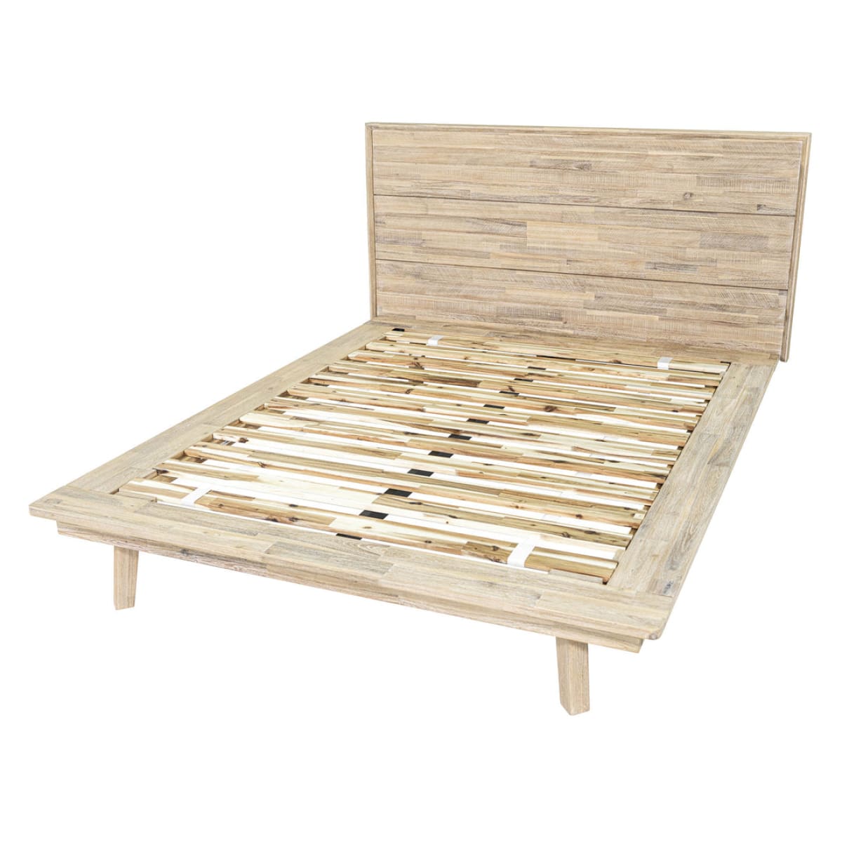 Gia Queen Bed - Light Driftwood - lh-import-beds