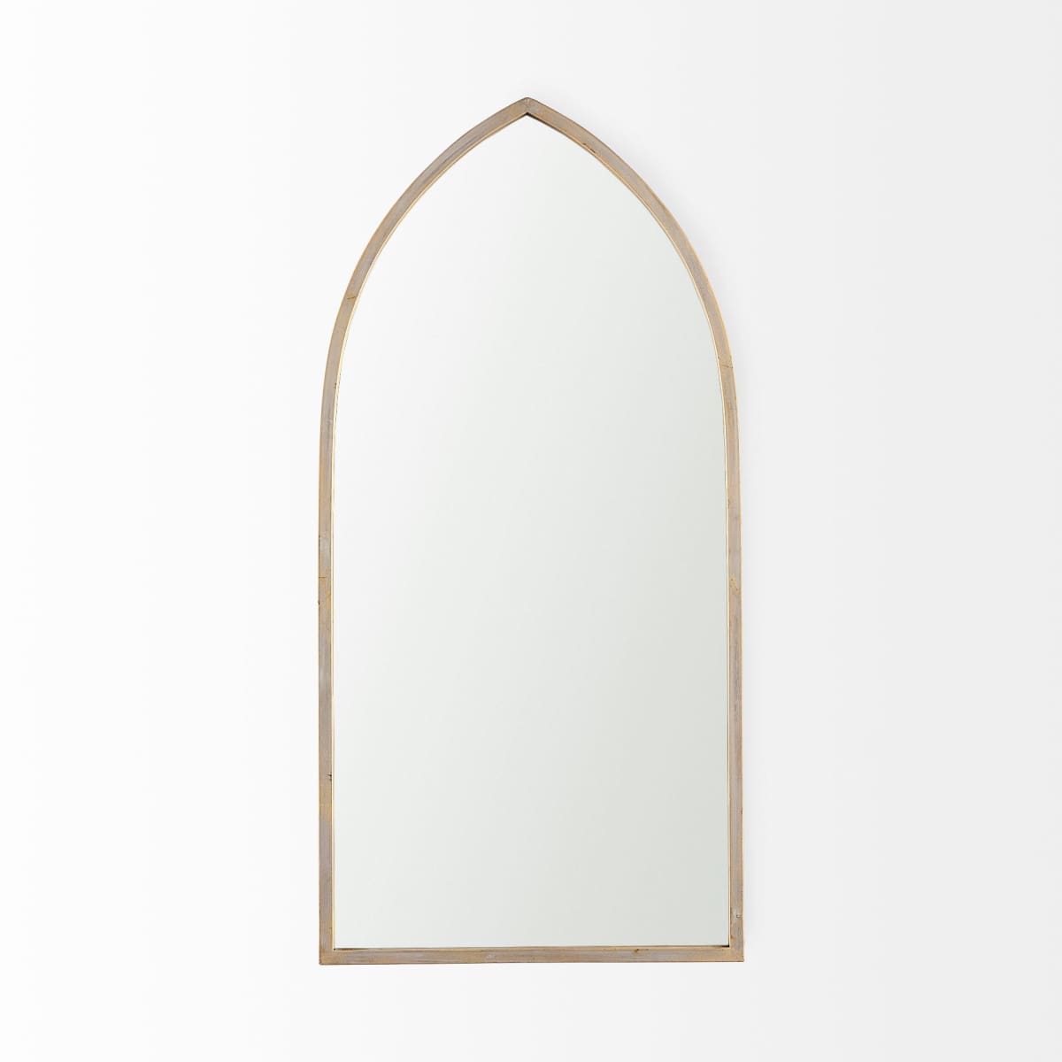 Giovanna Wall Mirror Gold Metal | Pointed Arch - wall-mirrors-grouped