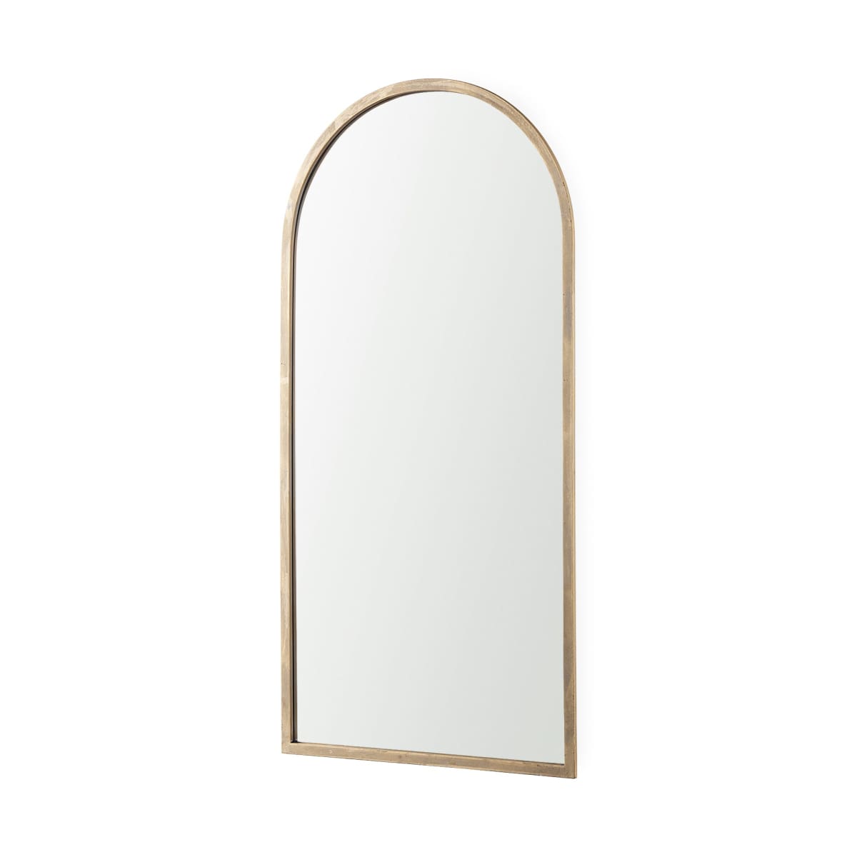 Giovanna Wall Mirror Gold Metal | Rounded Arch - wall-mirrors-grouped