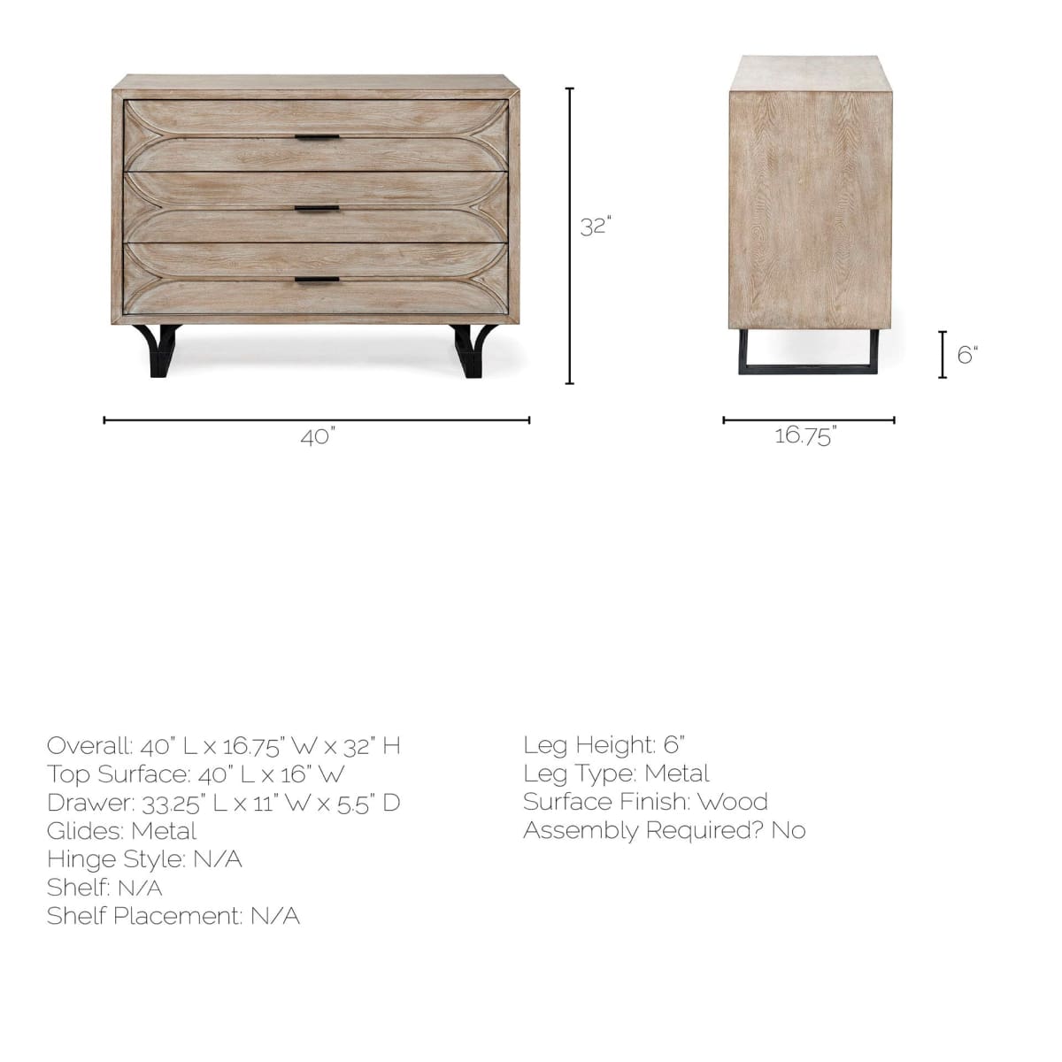 Giselle Accent Cabinet Light Brown Wood - acc-chest-cabinets