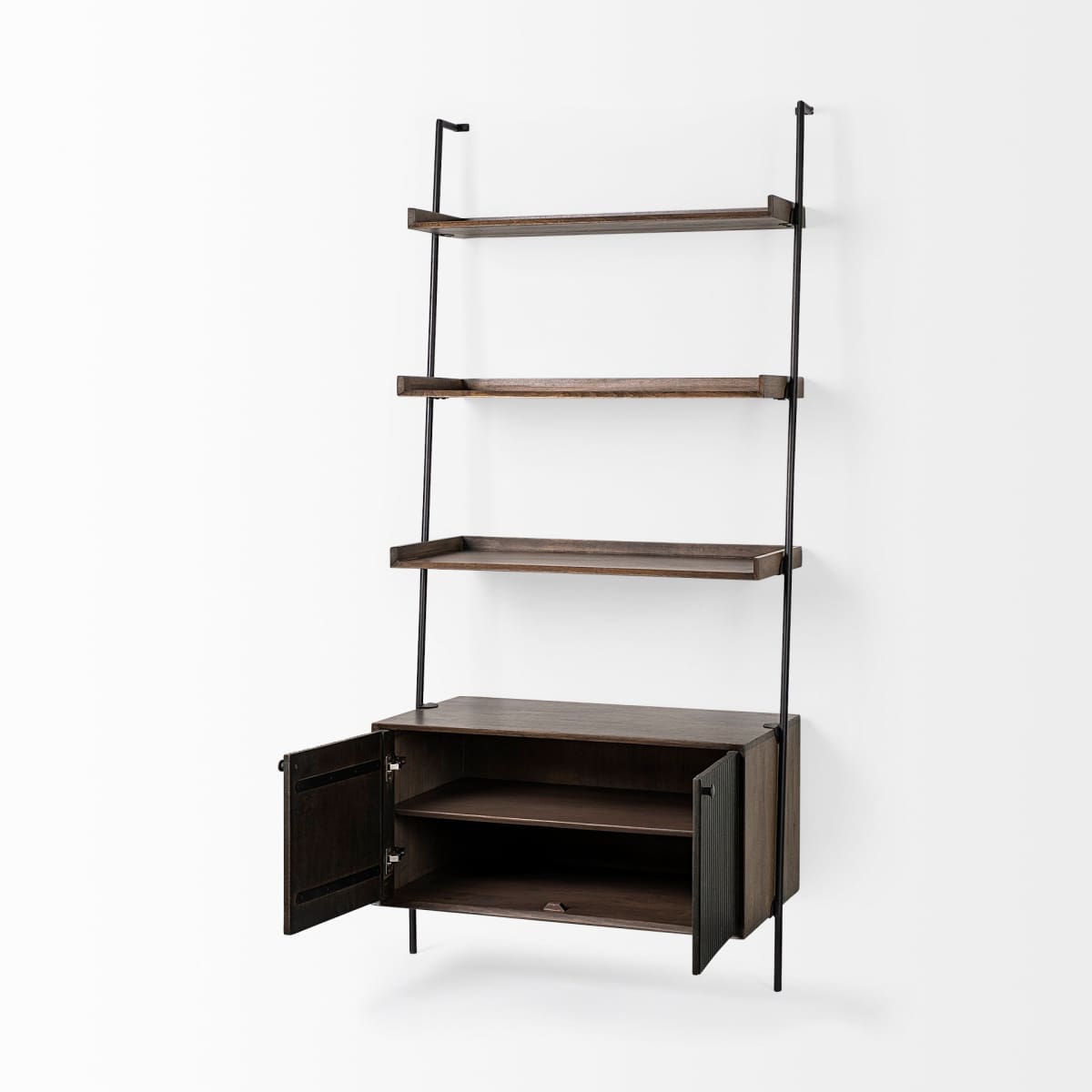 Grace Shelving Unit Brown Wood - shelving