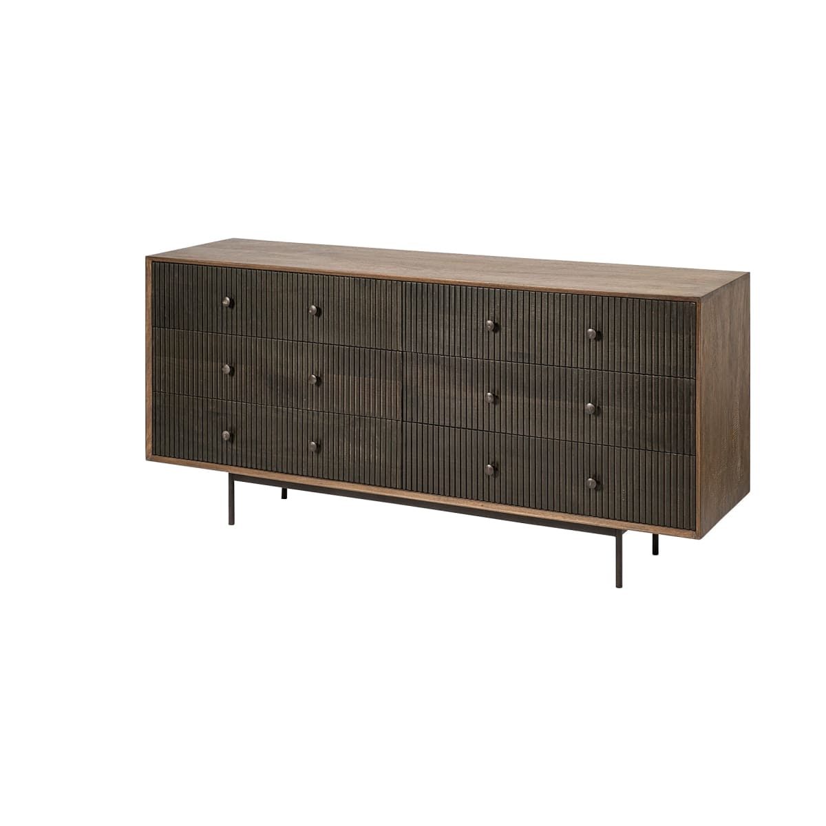Grace Sideboard Brown Wood - sideboards-and-buffets