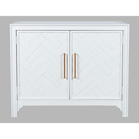 Gramercy 2 Door Accent Cabinet-White - 40X15X32 - accent cabinet