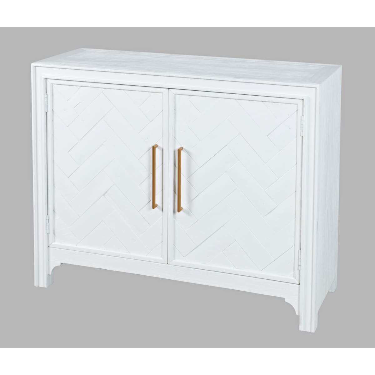Gramercy 2 Door Accent Cabinet-White - 40X15X32 - accent cabinet