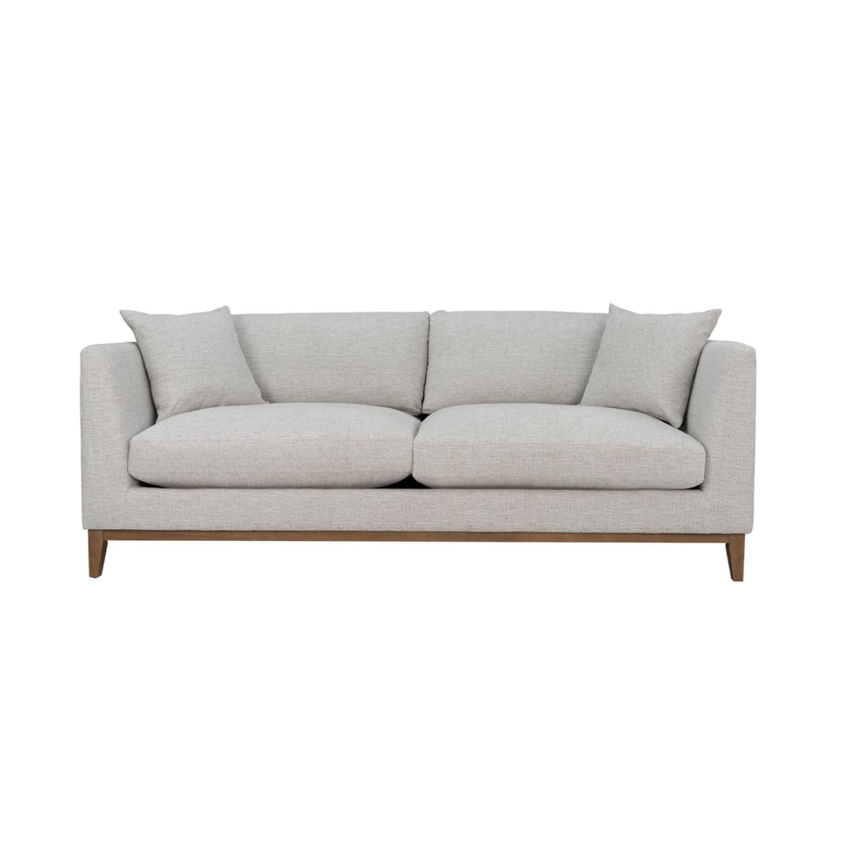 Harmony Sofa - Woven Tweed Neutral - lh-import-sofas