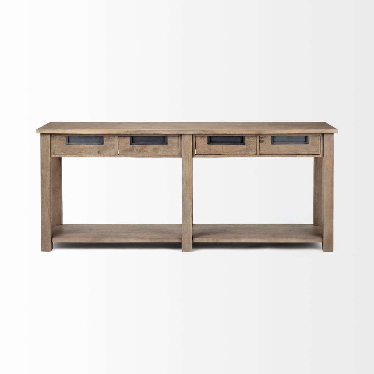 Harrelson Console Table Brown Wood - console-tables