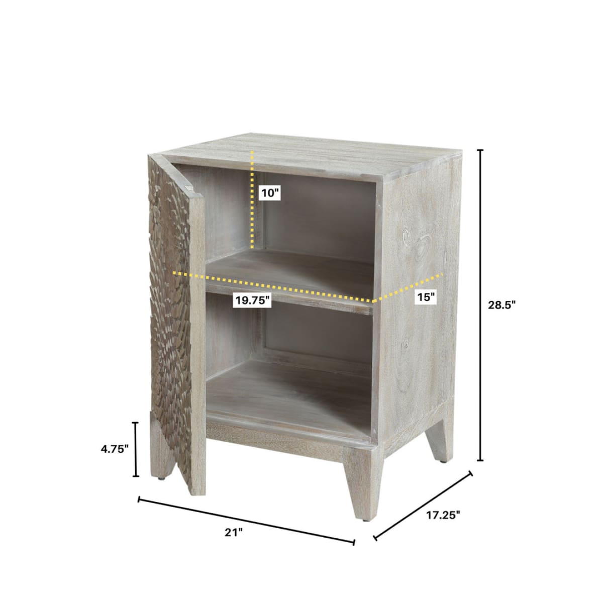 Heaven Side Table - lh-import-sideboards-cabinets