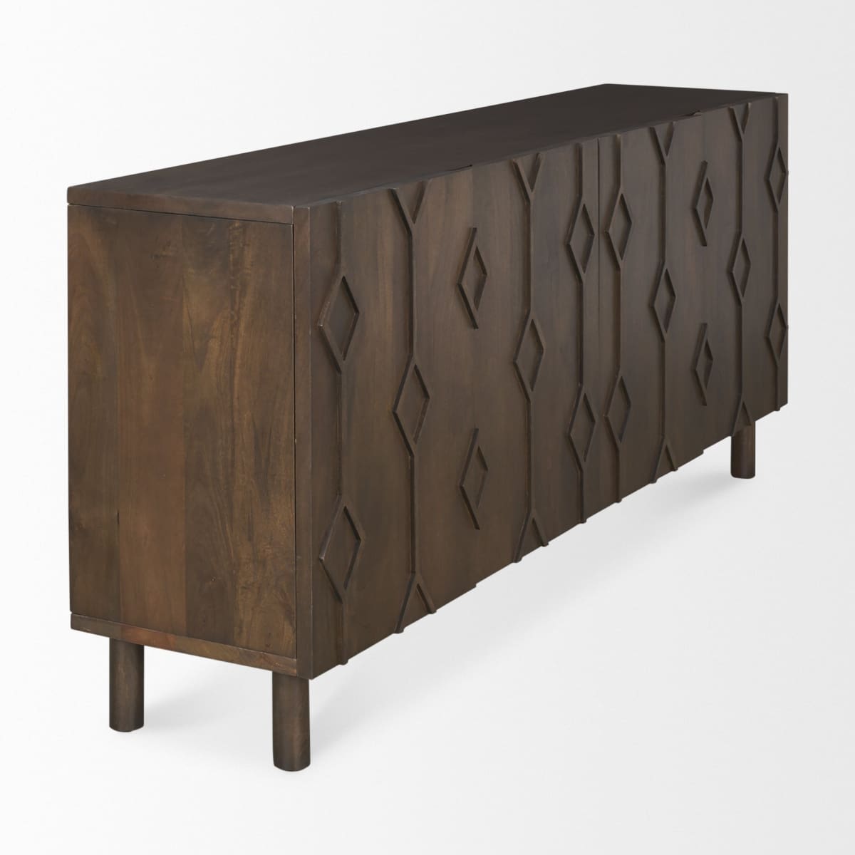 Heera Sideboard Dark Brown - sideboards-and-buffets